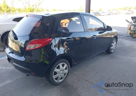 2012 Mazda Mazda2 Sport из США, поврежденный, VIN JM1DE1KY6C0135094